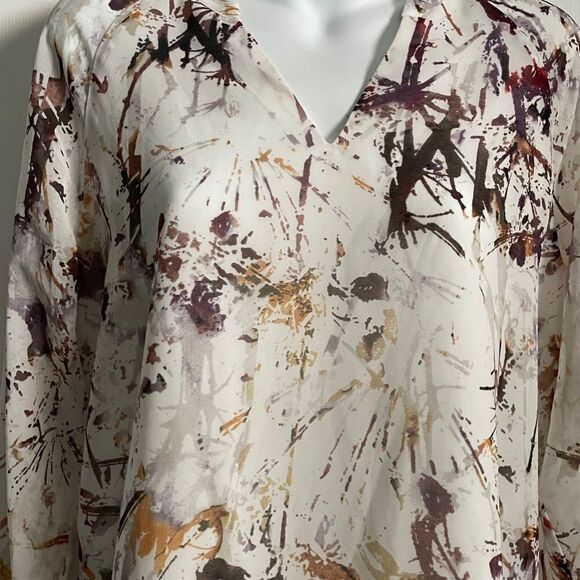 New NWOT CAbi Goddess Blouse Long Sleeve Style #3694 Size XS - Picture 4 of 10